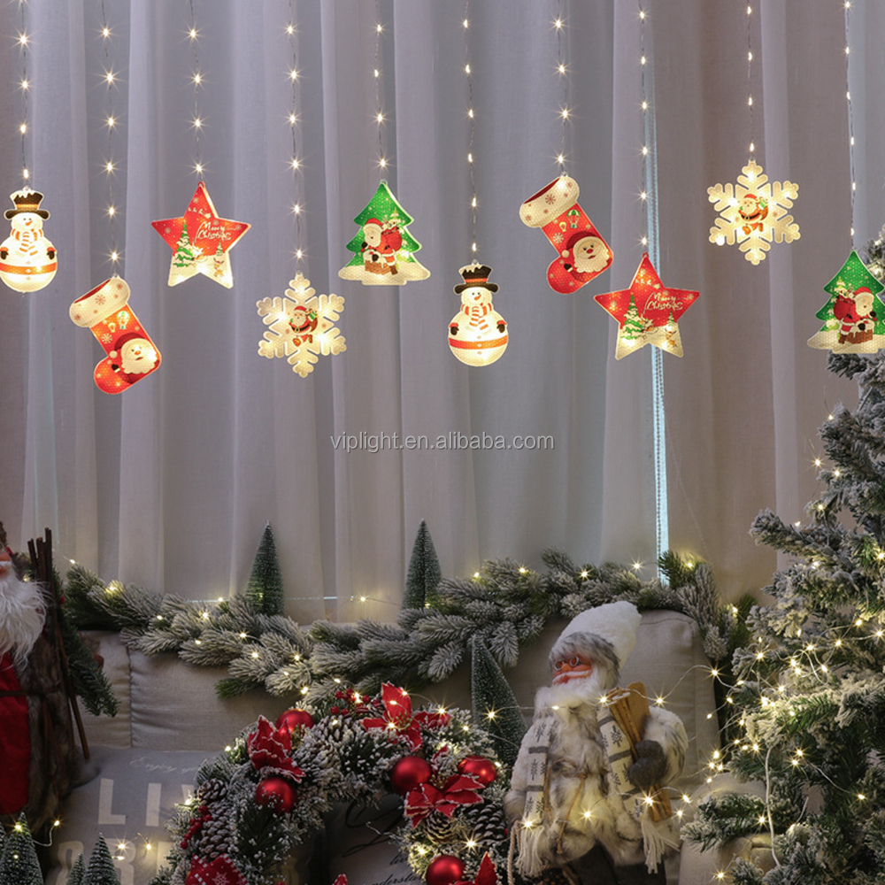 LUCES DE NAVIDAD CON ADORNOS #YH-21 - Image 2