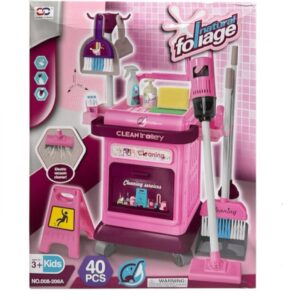 Juego De Limpieza Para Niños +40 Accesorios