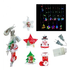 LUCES DE NAVIDAD CON ADORNOS #YH-21