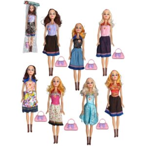 MUÑECA BARBIE CON CARTERA #LK1595D