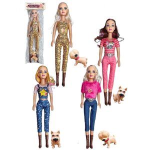 MUÑECA BARBIE CON PERRITO #LK1594F