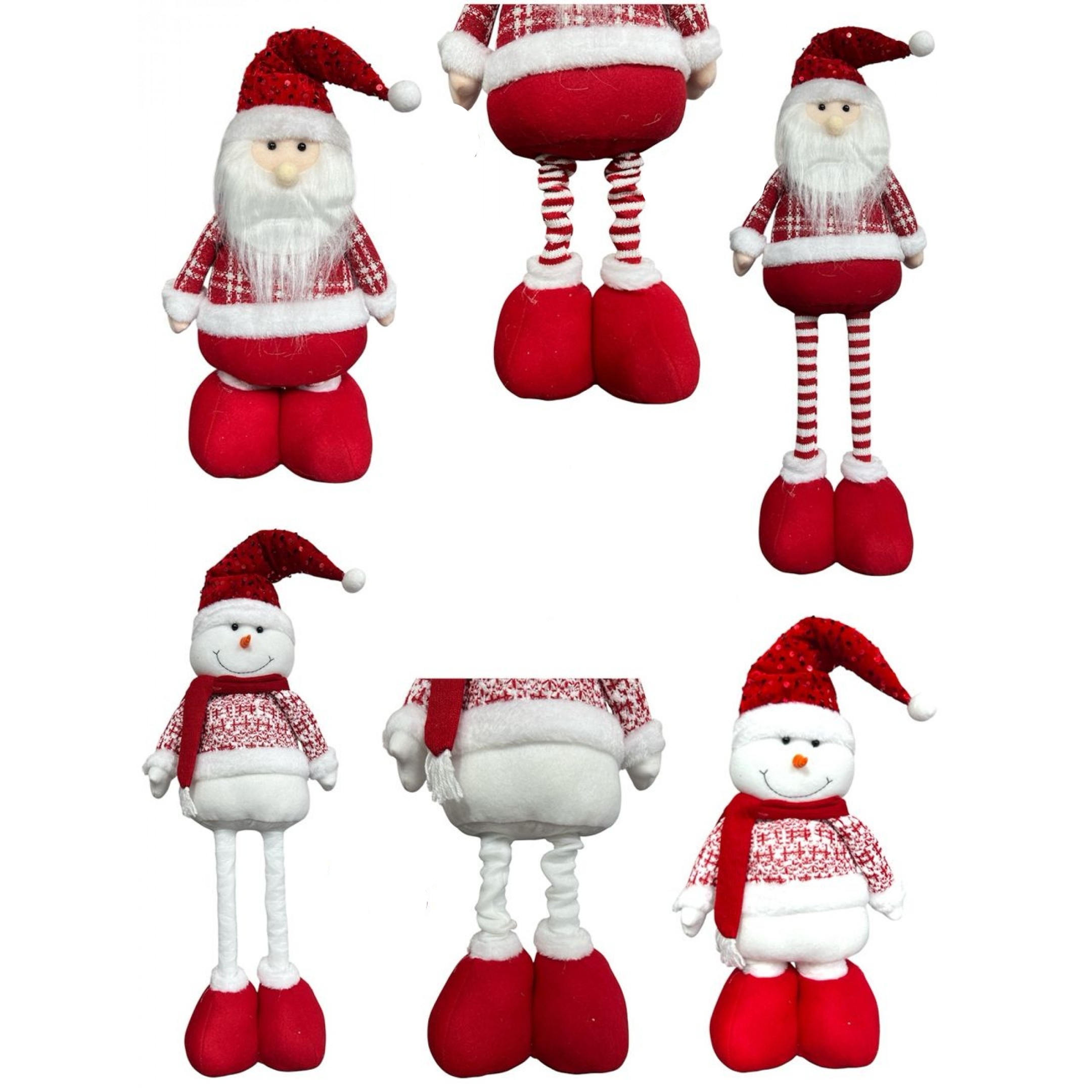 MUÑECO DE NAVIDAD AJUSTABLE 60cm #WM2526