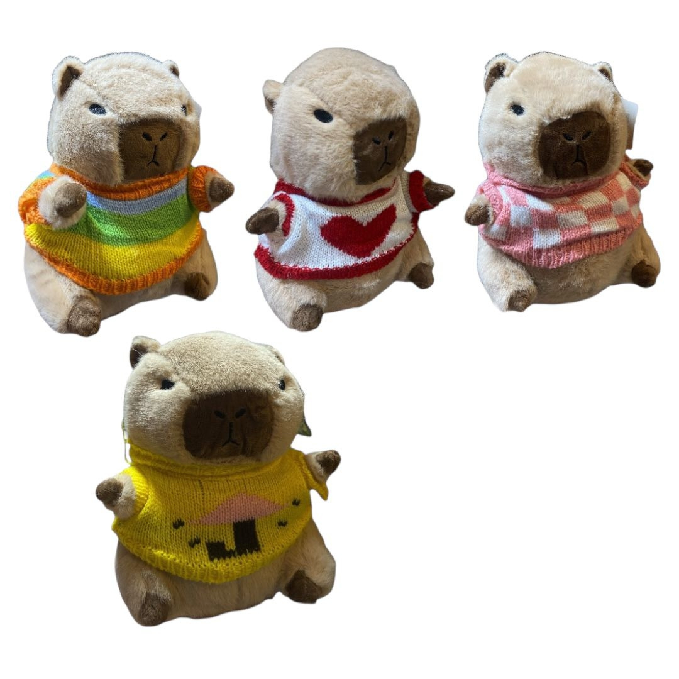 Peluche Capibara Sweter 25cm PS888 - Image 5