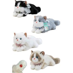 PELUCHE GATO CON SONIDO 45cm #PS-1295
