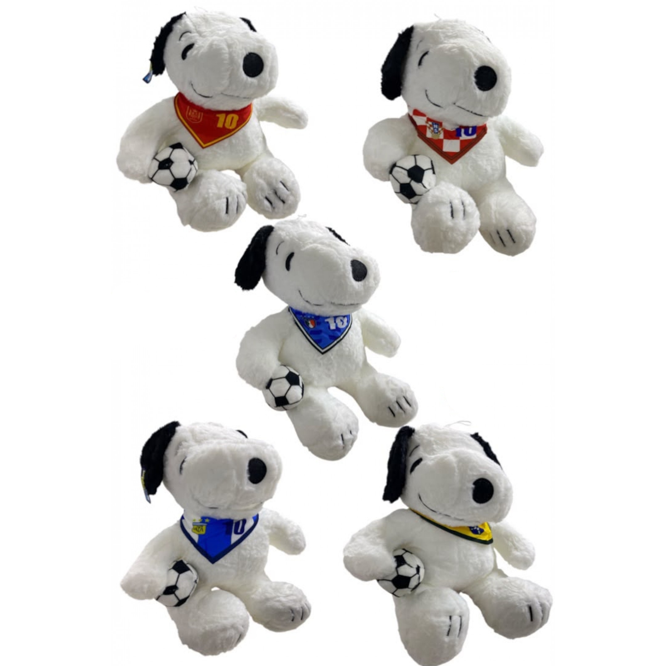 PELUCHE SNOOPY FUTBOL 30cm #PS-1076