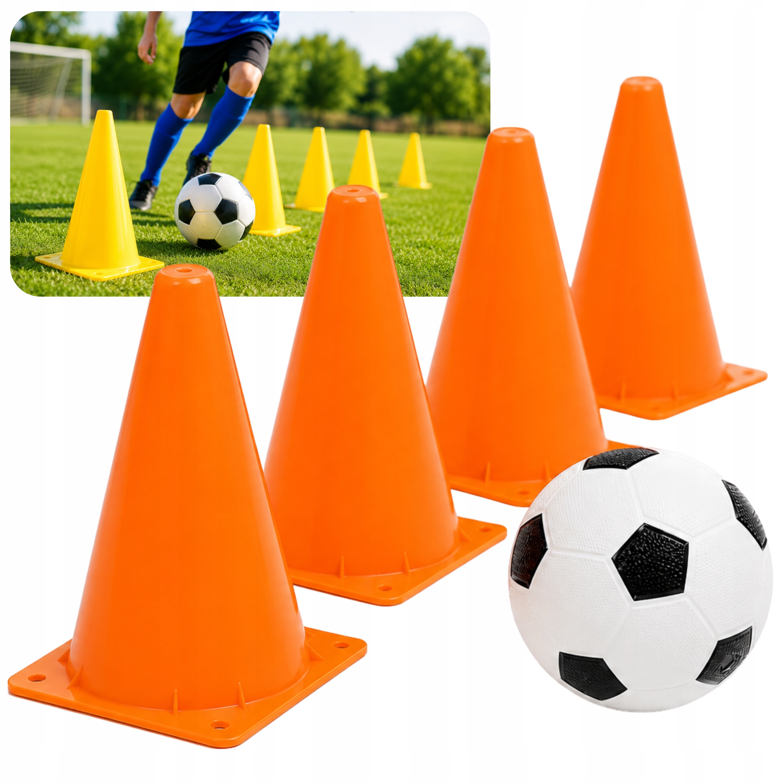 CONOS PARA FUTBOL 5pcs #HY29-87 - Image 4