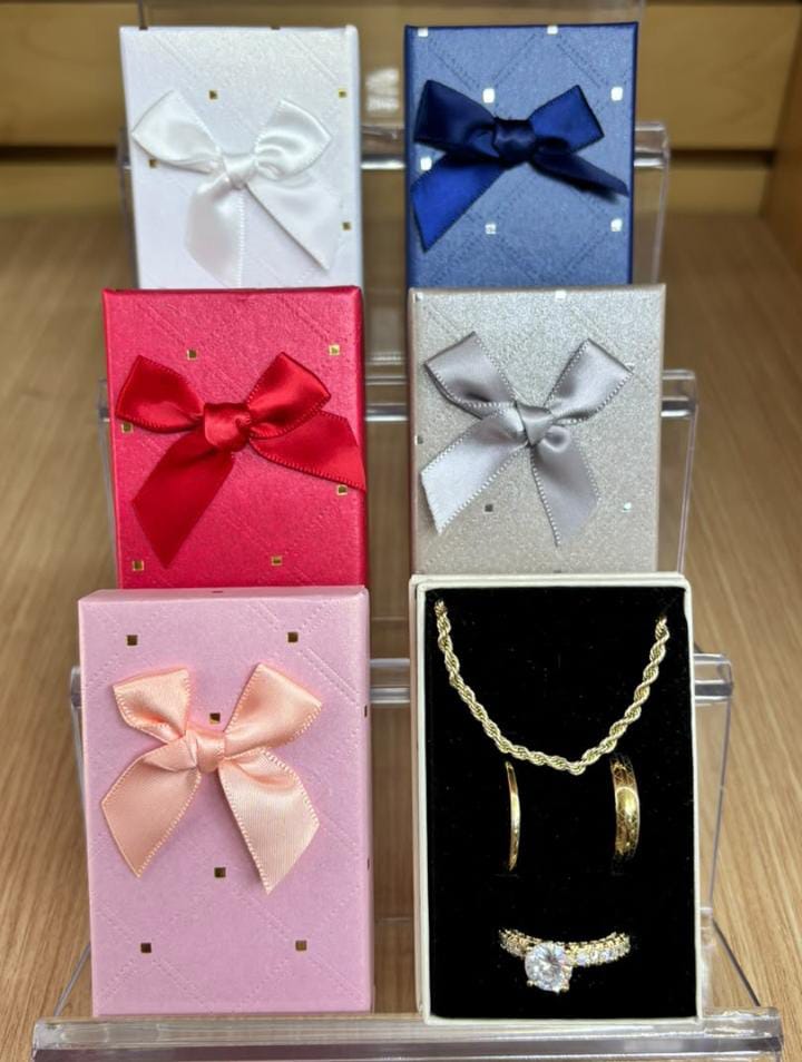 Estuches 5x8 Lazo Tela x12unid - Image 2
