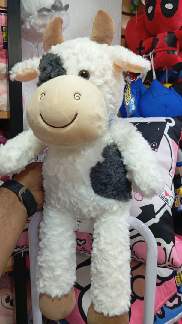 Peluche Vaca Rizada 50cm PS705** - Image 5