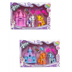 CASTILLO MY LITTLE PONY 9pcs #KL1600-4