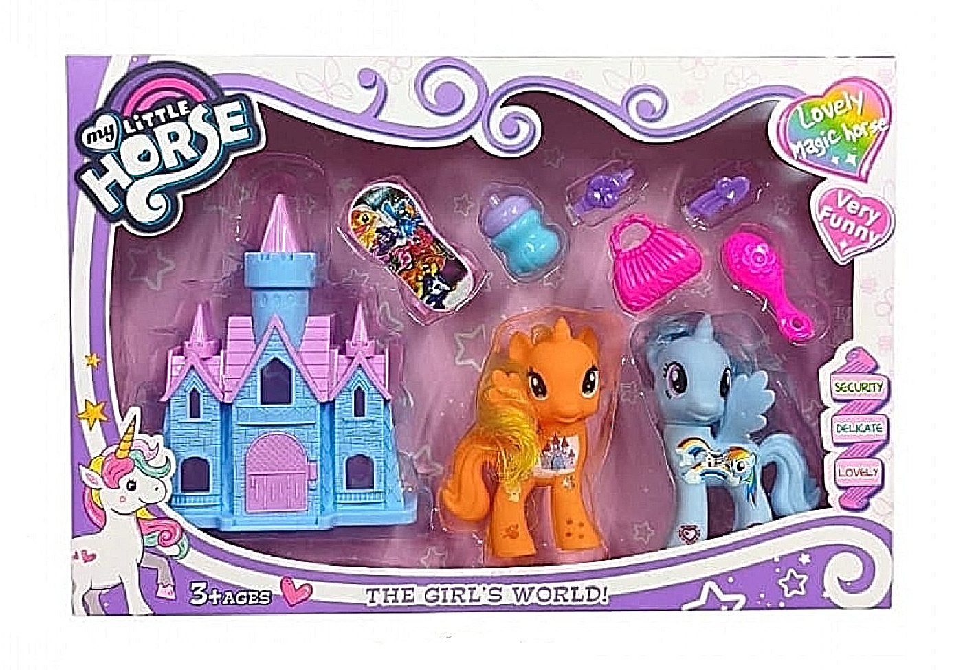 CASTILLO MY LITTLE PONY 9pcs #KL1600-4 - Image 4