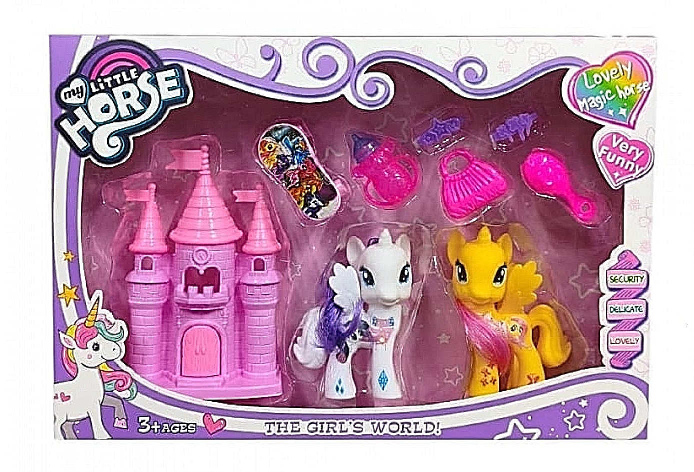 CASTILLO MY LITTLE PONY 9pcs #KL1600-4 - Image 5